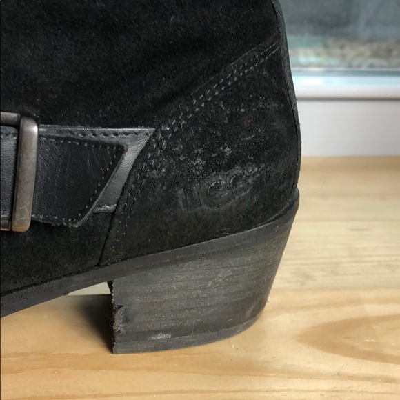 UGG Australia Wright Belted Booties Boot Shoes 8 - Picture 5 of 10